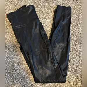 Spanx faux leather leggings